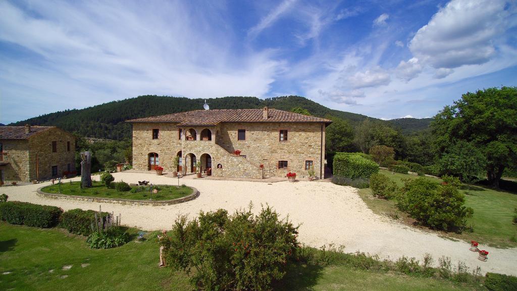 Villa Le Bolli Radicondoli Luaran gambar